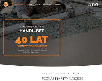 Handl-Bet  Zakład betoniarski_