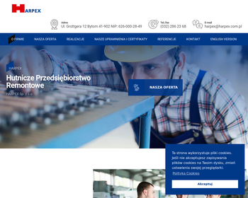 Hutnicze Przedsiębiorstwo Remontowe HARPEX Sp  z o o_
