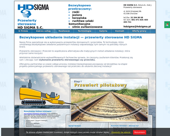 HD Sigma s c  Przewierty sterowane  Dziura A _ Huk J
