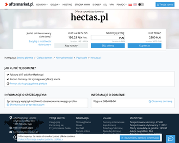 HECTAS Usługi Sp  z o o_