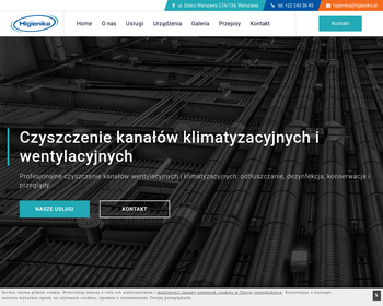 Higienika Czyszczenie wentylacji i klimatyzacji_