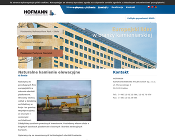Hofmann Polska Sp z o o_