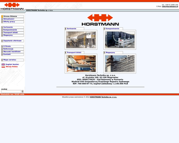 HORSTMANN Budowa Urządzeń i Technika Ekologiczna Sp  z o o_