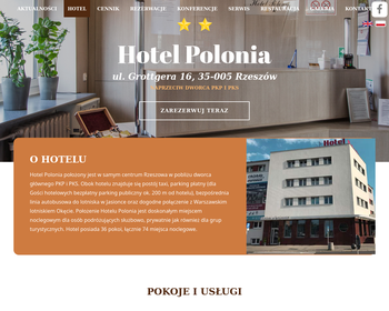 Hotel Polonia w Rzeszowie_
