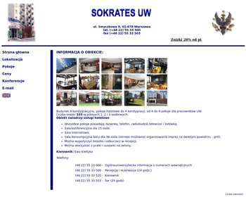 Hotel SOKRATES UW_