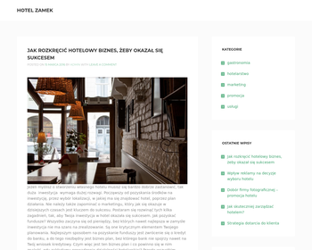 Obiekt Hotelowo-Gastronomiczny ZAMEK_