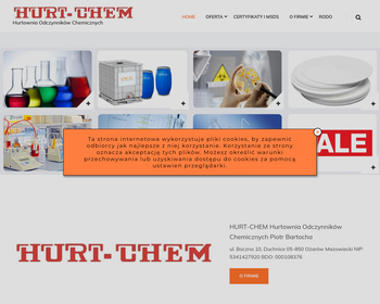HURT-CHEM Hurtownia Odczynników Chemicznych_