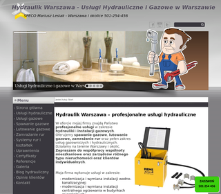 Hydraulik i  usługi hydrauliczne i  usługi gazowe i  warszawa.