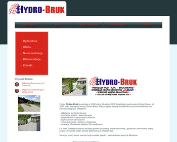 Hydro Bruk  Układanie kostki brukowej_ instalacje wodno-kanalizacyjne