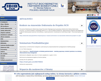 Instytut Biocybernetyki i Inżynierii Biomedycznej PAN_