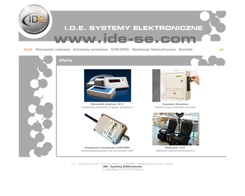 I D E  Systemy Elektroniczne S c  Sebastian Leński_ Piotr Janukiewicz