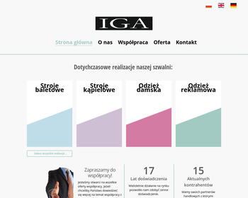 Produkcja bielizny_ kostiumów kopielowych PPH IGA WARTA