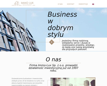 IMMO-LUX Sp  z o o_