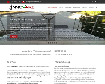 Innovare  ZPHU  Biegański P  Zabezpieczenia antypoślizgowe_