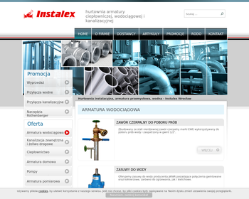 Instalex Sp  z o o  Armatura wodociągowa_ kanalizacyjna