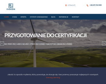 Przedsiębiorstwo Projektowo-Usługowe Systemów Jakości ISOKON 9000_