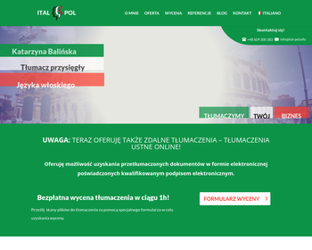 BIURO TŁUMACZEŃ ITAL-POL KATARZYNA BALINSKA_