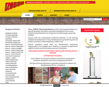 Izobud  Materiały budowlane_
