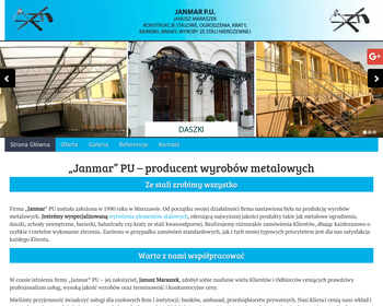 Janmar  Konstrukcje stalowe_ ogrodzenia