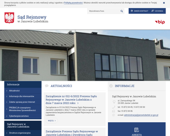 Sąd Rejonowy w Janowie Lubelskim_