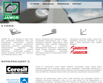 Jawor Sp  z o o  Wykonawca inwestycji budowlanych_