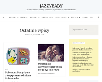JAZZYBABY - nowy sklep dla Dziecka i Ciebie_