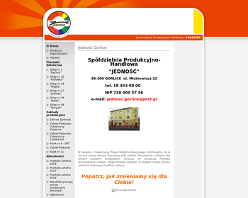 Spółdzielnia Produkcyjno-Handlowa JEDNOŚĆ_