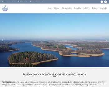 Fundacja Ochrony Wielkich Jezior Mazurskich w Giżycku_