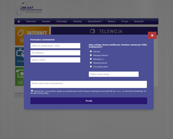 Centrum Telewizji Kablowej JIM-SAT Sp  z o o_