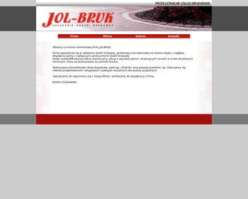 Jol-Bruk  Firma budowlana  Krzykawska J_