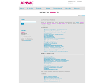 JONVAC Biuro Usług Technicznych Tadeusz Racino_