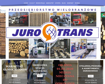 Juro-Trans  Przedsiębiorstwo wielobranżowe_
