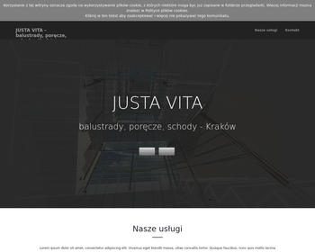 Justa-Vita  Konstrukcje stalowe i aluminiowe_