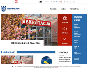 Krakowska Akademia im  Andrzeja Frycza Modrzewskiego_ Rekrutacja