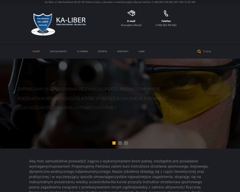 Firma Szkoleniowa Ka-Liber - Kursy na: instruktora strzelectwa_  Pracownika Ochrony Fizycznej