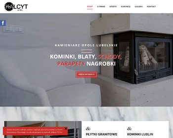 Kalcyt s c  Usługi koparkoładowarką_