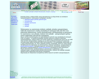 Przedsiębiorstwo Produkcyjno-Handlowe KALMA Zbigniew Orliński_