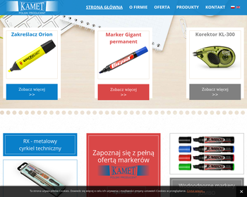 Kamet  Producent art  szkolno - biurowych_