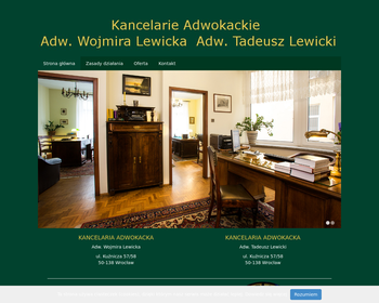 Lewicka Wojmira_ Lewicki Tadeusz  Kancelarie adwokackie