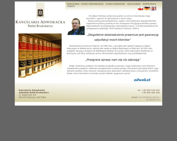 Brukiewicz Rafał  Kancelaria adwokacka_
