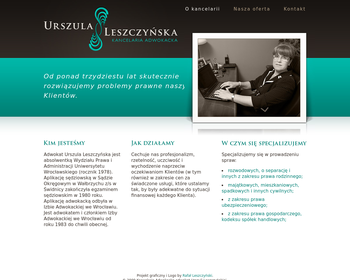 Leszczyńska Urszula  Kancelaria adwokacka_