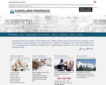 Kancelaria prawnicza radcowsko - adwokacka  Marut K _ Mochnacki A