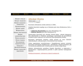 Kalita Michał  Kancelaria adwokacka_