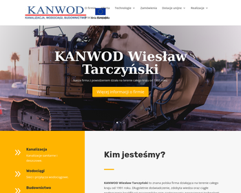 KANWOD Wodociągi Kanalizacja Budownictwo Wiesław Tarczyński_