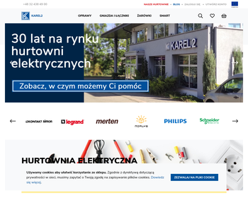 KAREL II Sp  Jawna- modułowa aparatura zabezpieczająca i sterownicza _ osprzęt instalacyjny elektryczny