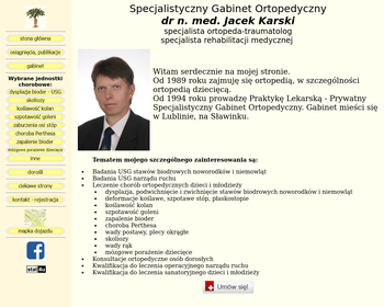 Specjalistyczny Gabinet Ortopedii Dziecięcej_