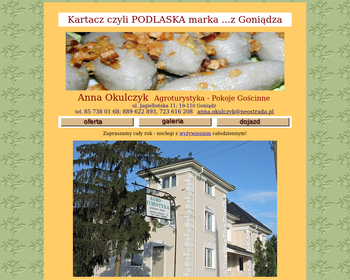 Biebrzanka  Gospodarstwo agroturystyczne_ kartacze