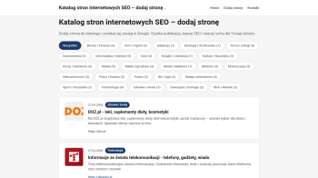 Katalog www i katalog stron i darmowy katalog stron – usługi księgowe.