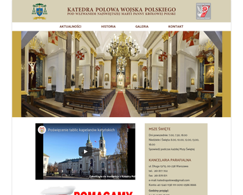 Katedra Polowa Wojska Polskiego p w  Najświętszej Maryi Panny Królowej Polski_