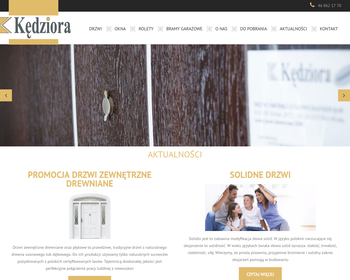 Kędziora Sp  z o o  producent drzwi wejściowych_ zewnętrznych
